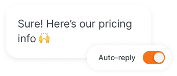 highlevel pricing info in autoreply chat