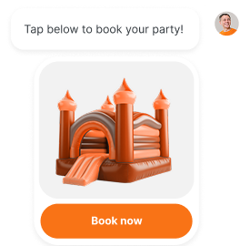 in-chat booking using highlevel with ERS