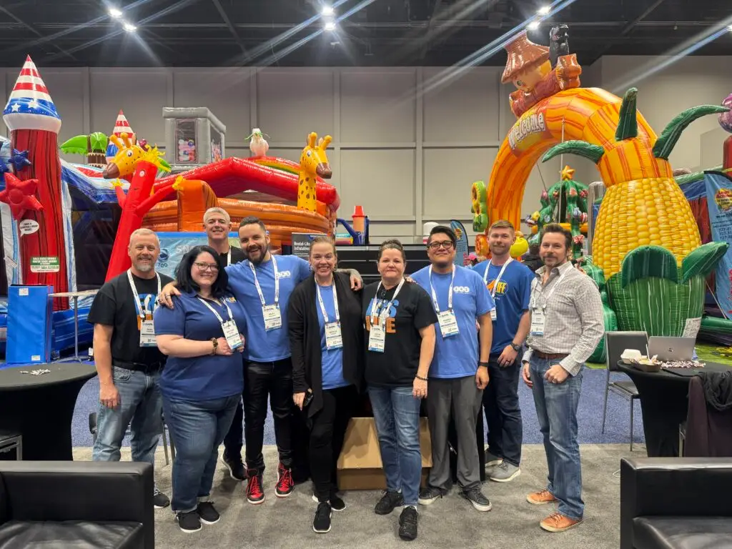 The Event Rental Systems team at IAAPA expo 2024