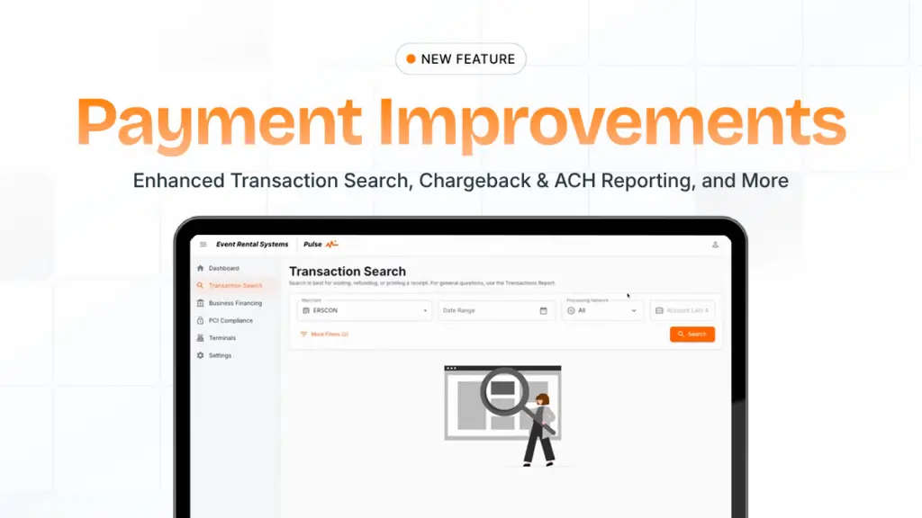 ERS enhanced search and chargeback payment improvements