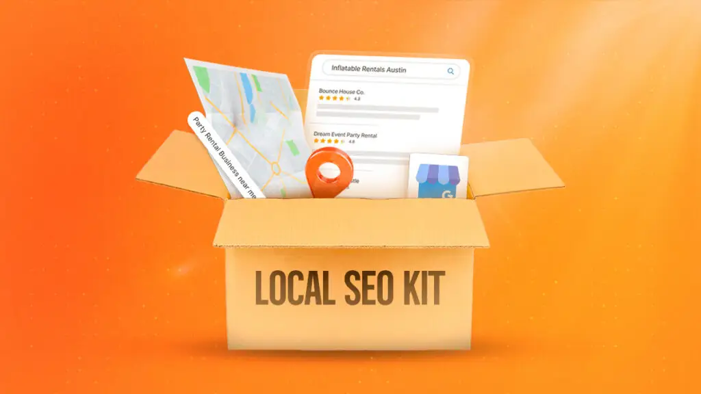 Local SEO for party rental companies