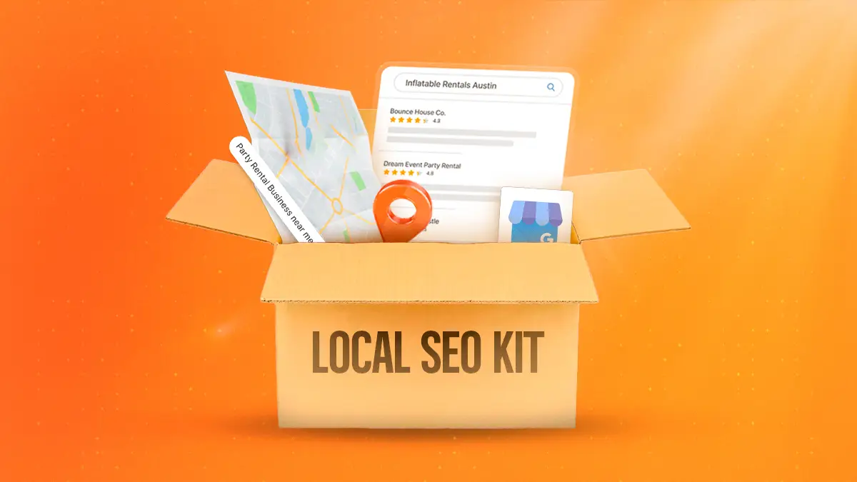 Local SEO for party rental companies