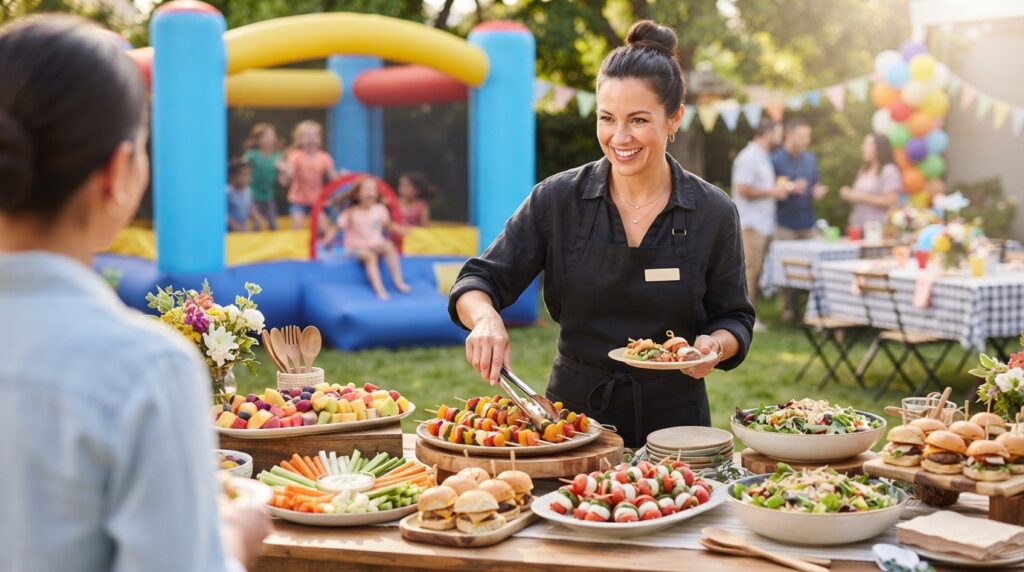 how to add catering to your event business